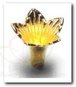 Pin Deco Iris Pimp de Parel Goud 25 mm 20 st doosje