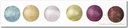 Rijgparel mat 009301018000 Bruin 18 mm 20 stuks