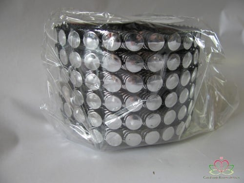 Cirkelband Zilverkleur rol 3 meter