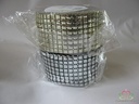 Squareband Goudkleur Dicht 3 meter per rol