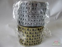 Gitterband Goudkleur Open rol 3 m