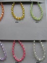 Parelketting Parelguirlande Lila Lavendel 402 4 mm rol 10 meter