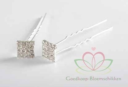 Brochespeld Diamond doosje 9 stuks