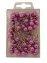 Parelspelden 15B Violet 10 mm 72 stuks