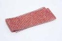 Strass diamantjes band Rood 1 meter per rol