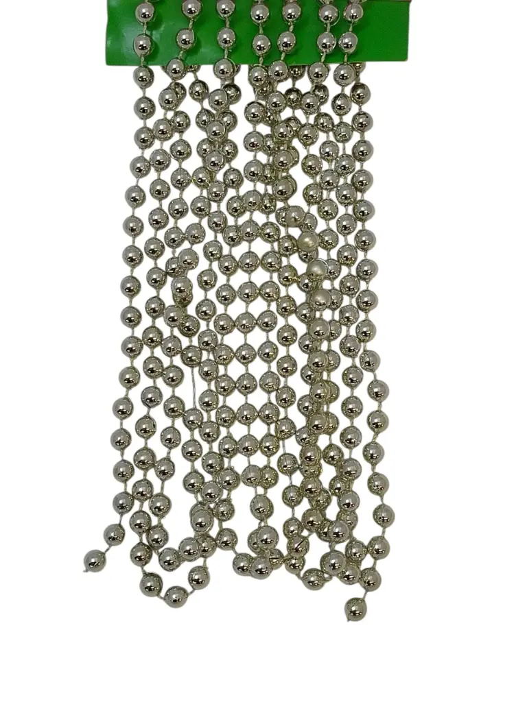 Parelketting Parelguirlande diameter 8 mm 2, 75mlang Zilver 