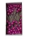 Parelspelden Push pin Fuchsia 8 mm Set 72