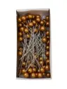 Parelspelden Push pin Goud 8 mm Set 72