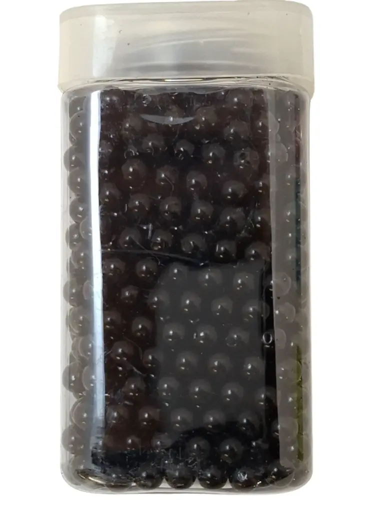 Rijgparels Pearls Zwart 8 mm 220 gr. 475 stuks