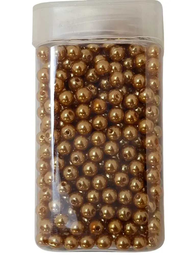 Rijgparels Pearls Goud 8 mm 220 gr. 475 stuks