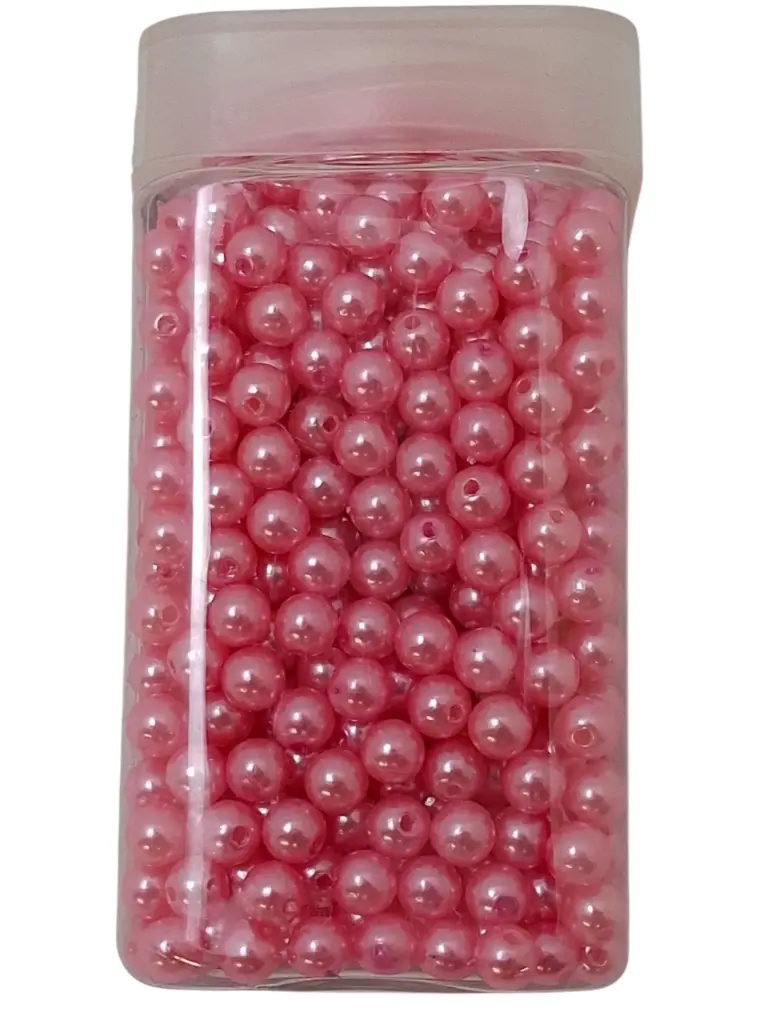 Rijgparels Pearls Soft Pink 8 mm 220 gr. 475 stuks