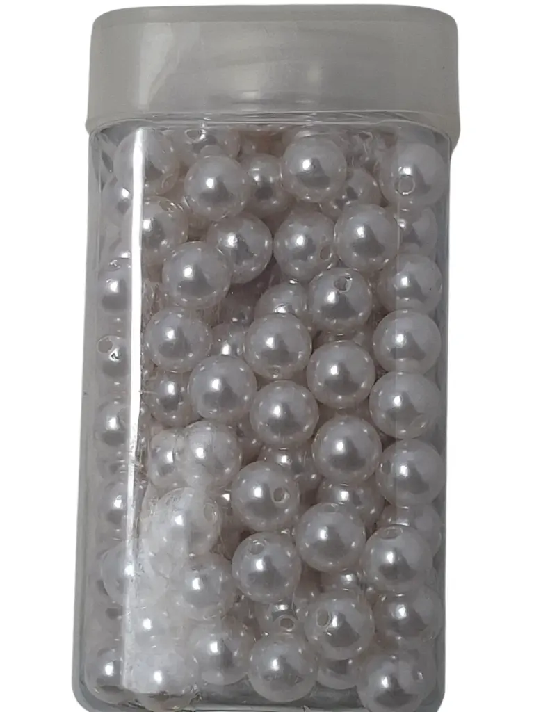 Rijgparels Pearls Wit 12 mm 220 gr. 250 stuks