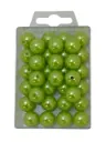 Parels Rijgparels WM 01 Lime Appelgroen 14 mm