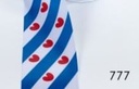 Friese vlag Friesland 75 mm per rol 25 meter Zijden Enkelzijdige print