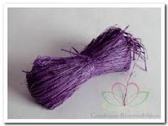 Raffia Viola-Paars 50 gram