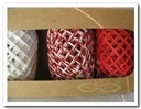 Touw Koord Rood-Wit 3 rollen =15 meter