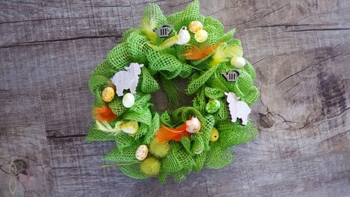 Jute band Lichtgroen 5 cm rol 40 meter
