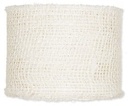 Jute band breed dik Off White 8 cm 10 meter