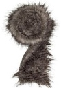 Kunstvel vachtje bontje Gruinsbruin 10 cm rol 1,2 meter