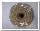 Jute dik 6 draads grote klos Naturel 6 mm rol 120 meter