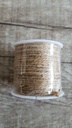 Jute touw Dun 2 mm ca. 3 meter stuk