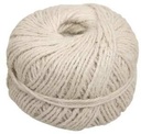 Jute touw Viji rope 3 ply Gebleekt rol 200 gram