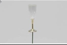 Champagneglas op steker 5.5 cm doos 24 stuks