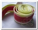 Foam roll Pink Groen 165 cm buigbaar met draad