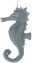 Zeepaardje polyresin Lichtblauw 12x4x23 cm per stuk