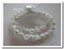Corsage Polscorsage Ruffles White