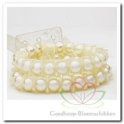 Corsage Polscorsage Ruffles Cream