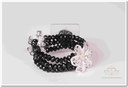 Corsage Polscorsage Diamond Black