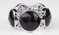 Corsage Polscorsage-armband Runway Black