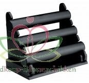 Displayrek Polscorsages Zwart 3 rij