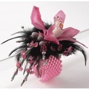 Corsage Polscorsage-armband Classic Hot Pink Fuchsia