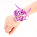 Polscorsage Paars elastisch klaar