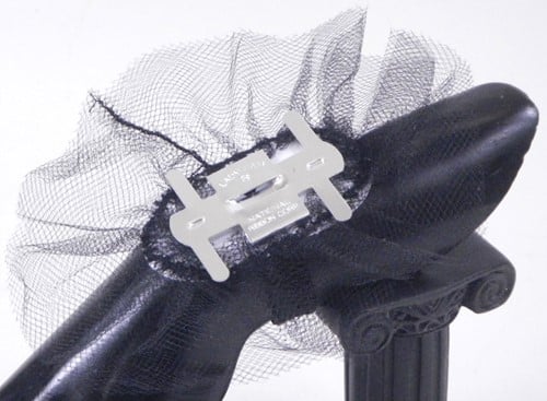 Polscorsage Tule Black Elastisch per stuk 