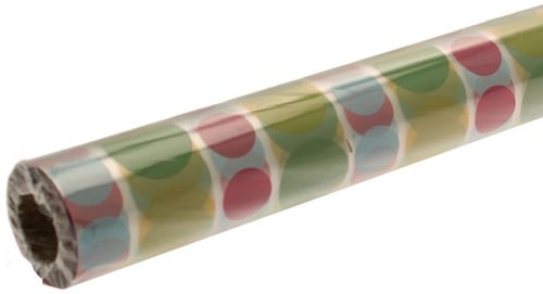 Cellofaan bloemenfolie disco dots film 750 mm x 20 m