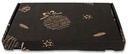Brievenbusdoos kerst zwart-bruin enkel golf verzenddoos 299x213x27 mm