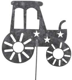 Bijsteker tractor trekker metaal 10 cm pin 25 cm