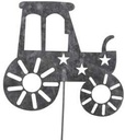 Bijsteker tractor trekker metaal 10 cm pin 25 cm