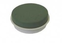 Decoschaal rond incl. steekschuim oase voor verse bloemen 13x4,5 cm