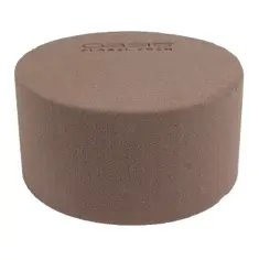 Oasis® Bio Cylinder taart 14x7 cm Naturebase biologisch steekschuim