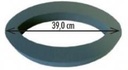 Ellipse open 39 cm steekschuimvorm oase voor verse bloemen