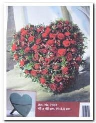 Oasis® Bioline Deco Hart mini 45 cm oase voor verse bloemen
