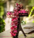 OASIS® Mini Kruis 40 × 24,5 × 5,5 cm met staander oase voor verse bloemen