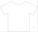 Sportshirt T-shirt 52 × 56 × 6 cm oase voor verse bloemen