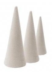 Droogschuim SEC kegel 24x9 cm voor droog en kunstbloemen