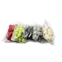 Oasis® Rainbow Mini Sphere 4 cm ballen per stuk 48 Lime Groen gekleurd steekschuim