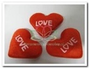 Hart dik Love 4 Rood 5x3,5 cm per stuk